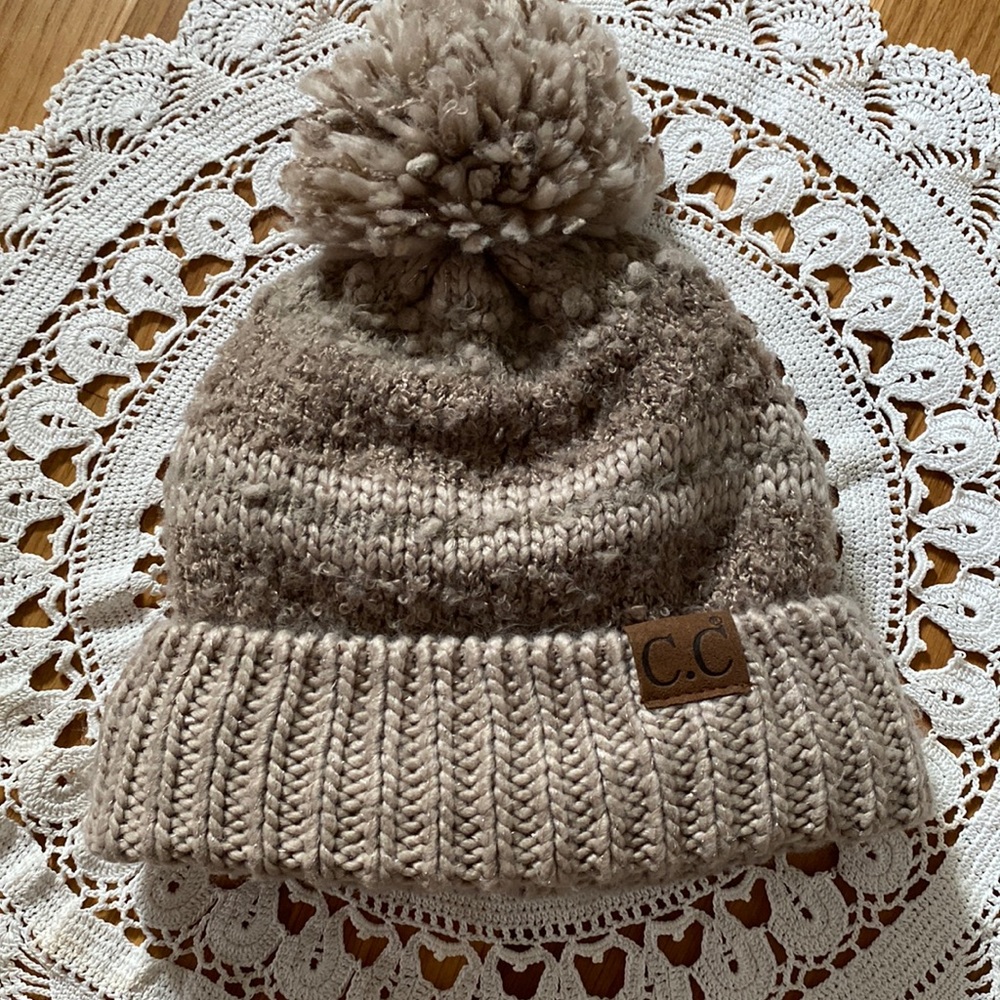 Acrylic Kid’s Knit Hat (fleece lined)